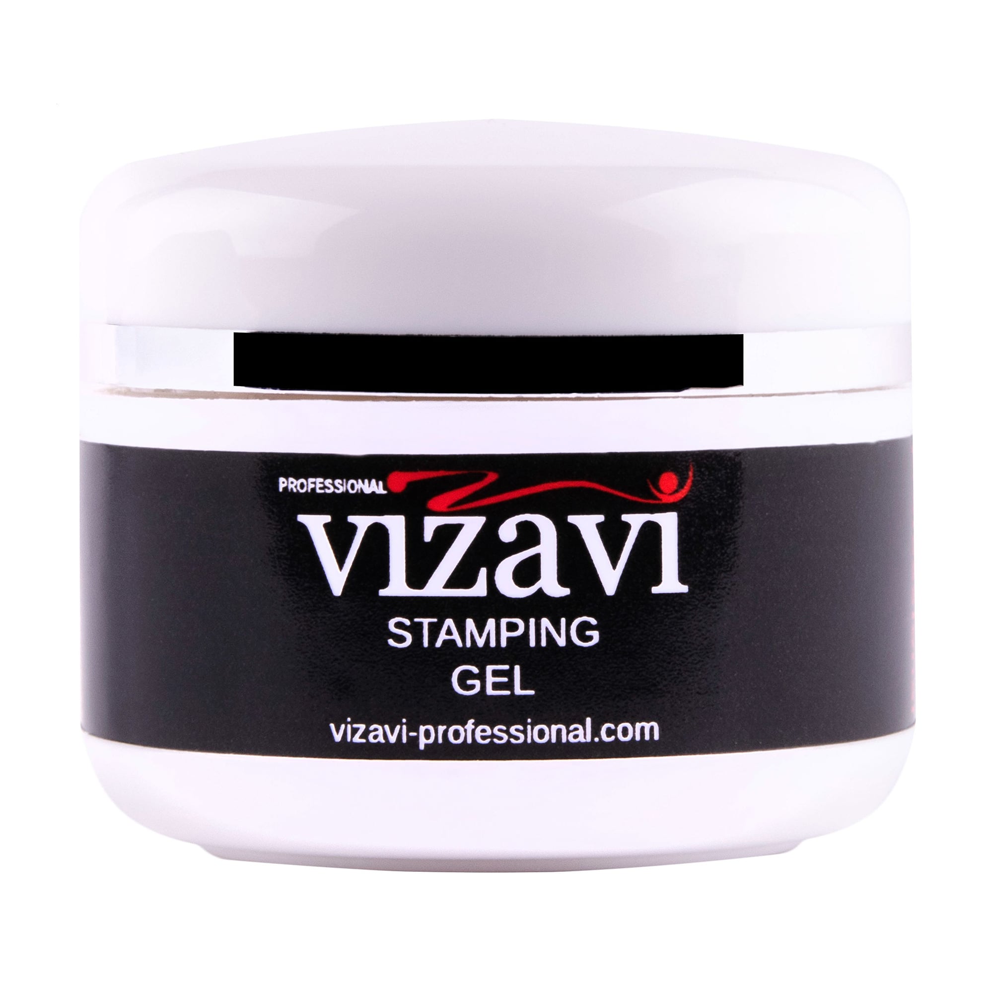 Гель-фарба для стемпінгу Vizavi Professional Stamping Gel VGS-02 білий, 5 мл